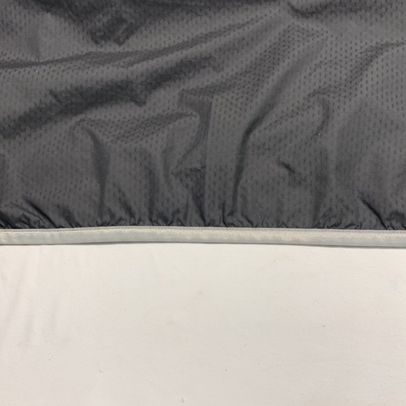 Puma Sport Life Style Wind Breaker Jacket Elasticized Waist Black Size Medium - Picture 7 of 15